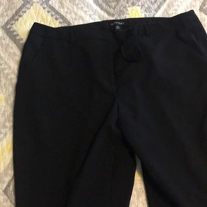 Black slacks